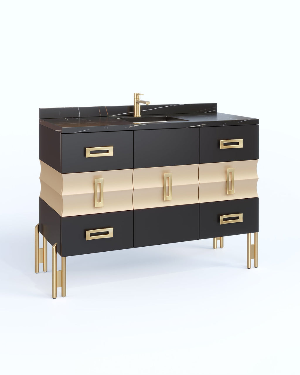Raffles Oak 54 Inch
