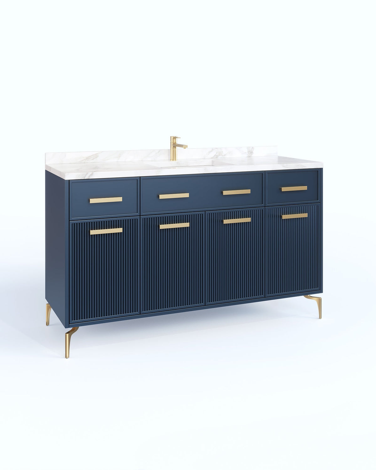 Regent White 66 Inch