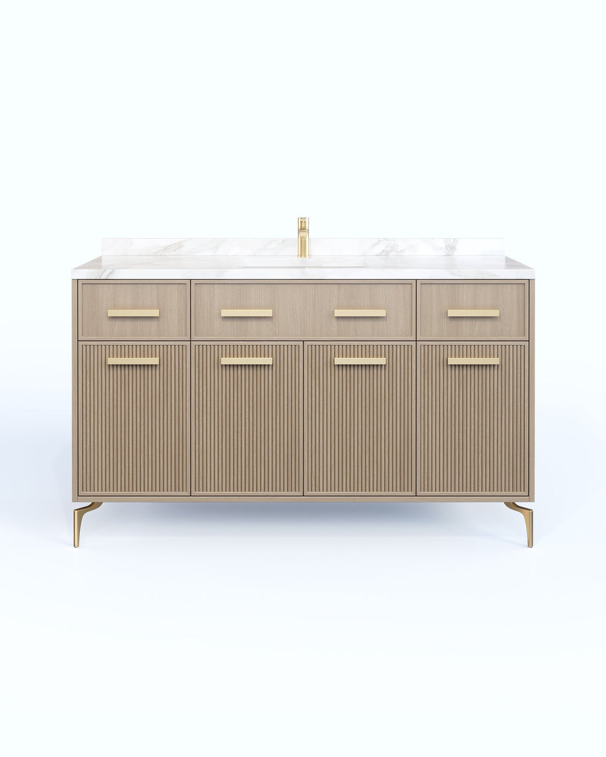 Regent White 51 Inch