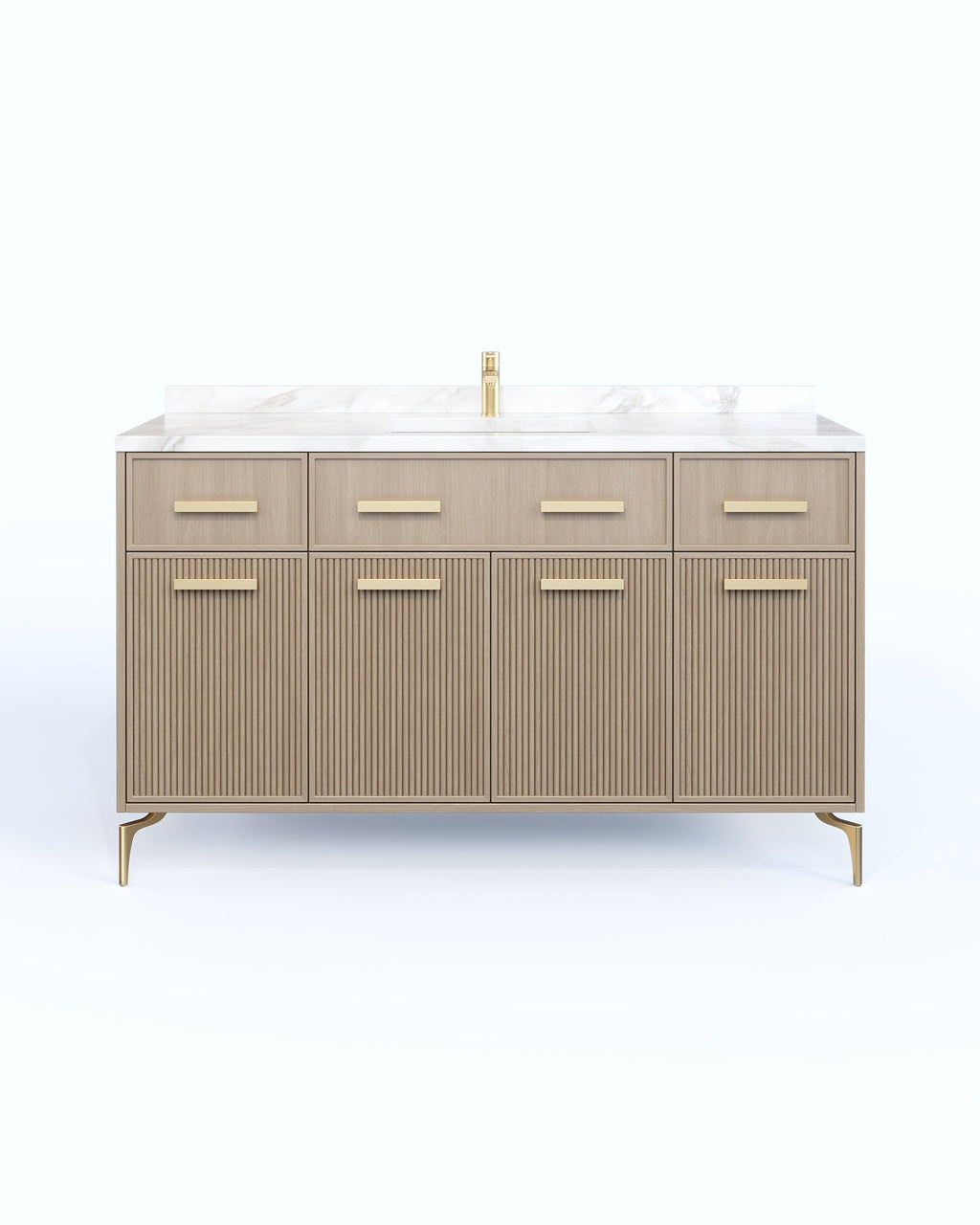 Regent White 66 Inch