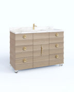Savoy Walnut 66 Inch