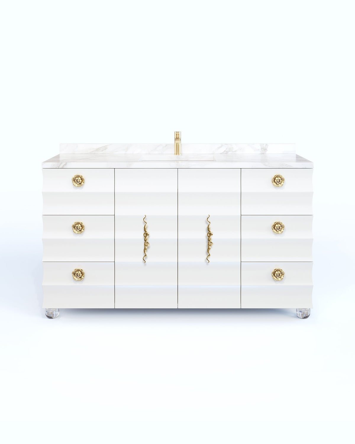 Savoy White 54 Inch