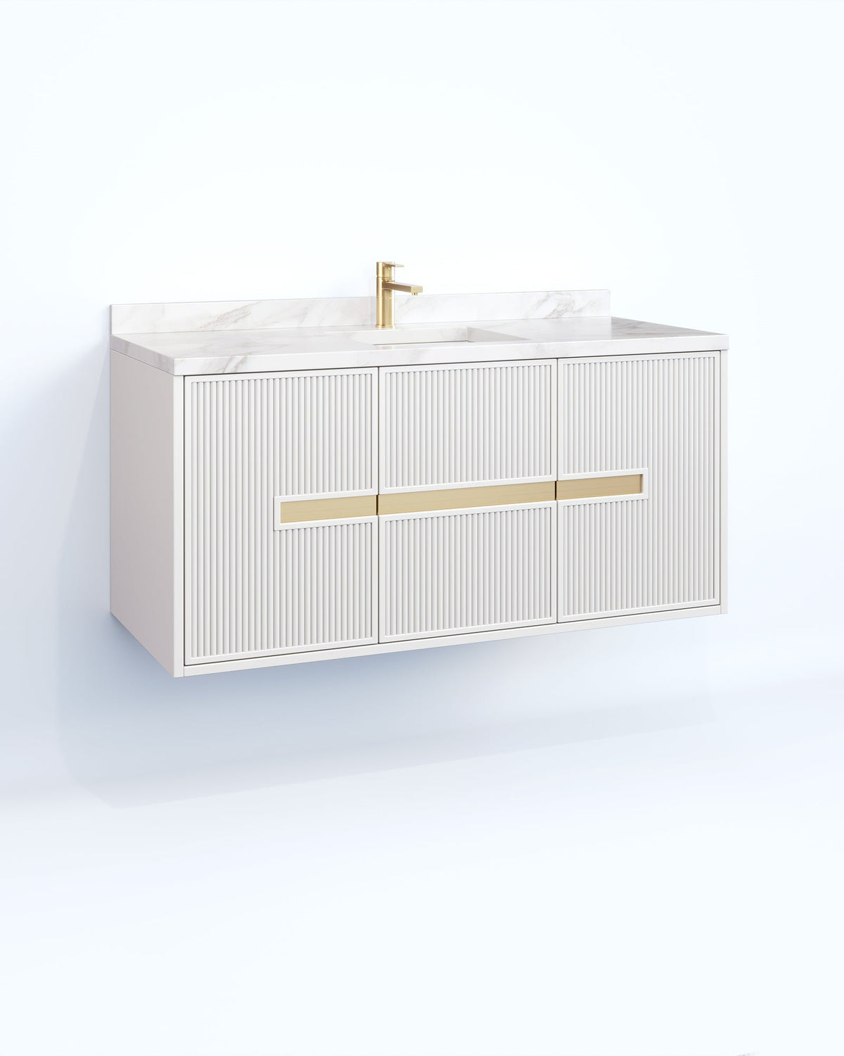 Soho White 48 Inch