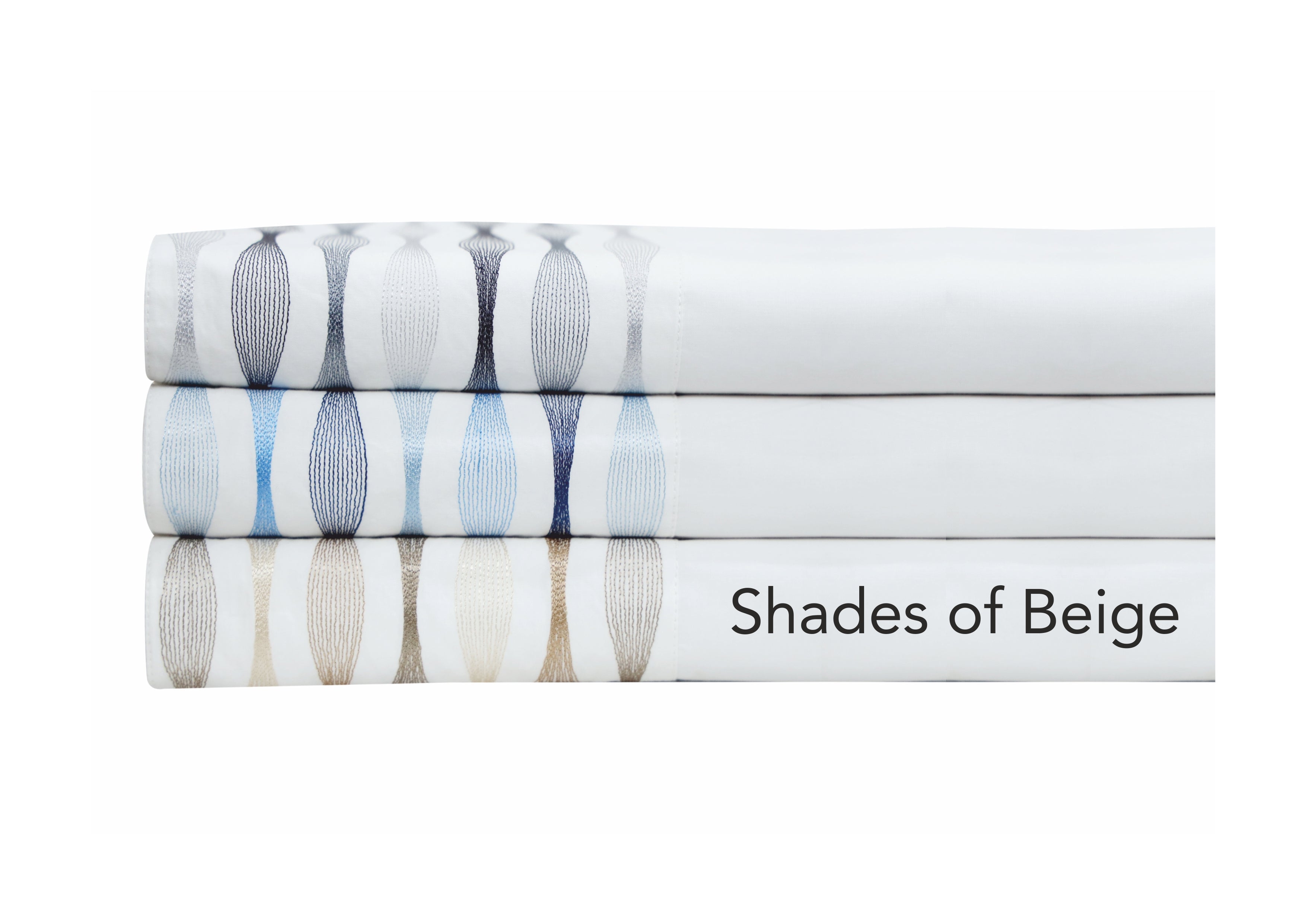 WREN KING SHEET SET SHADES OF BEIGE