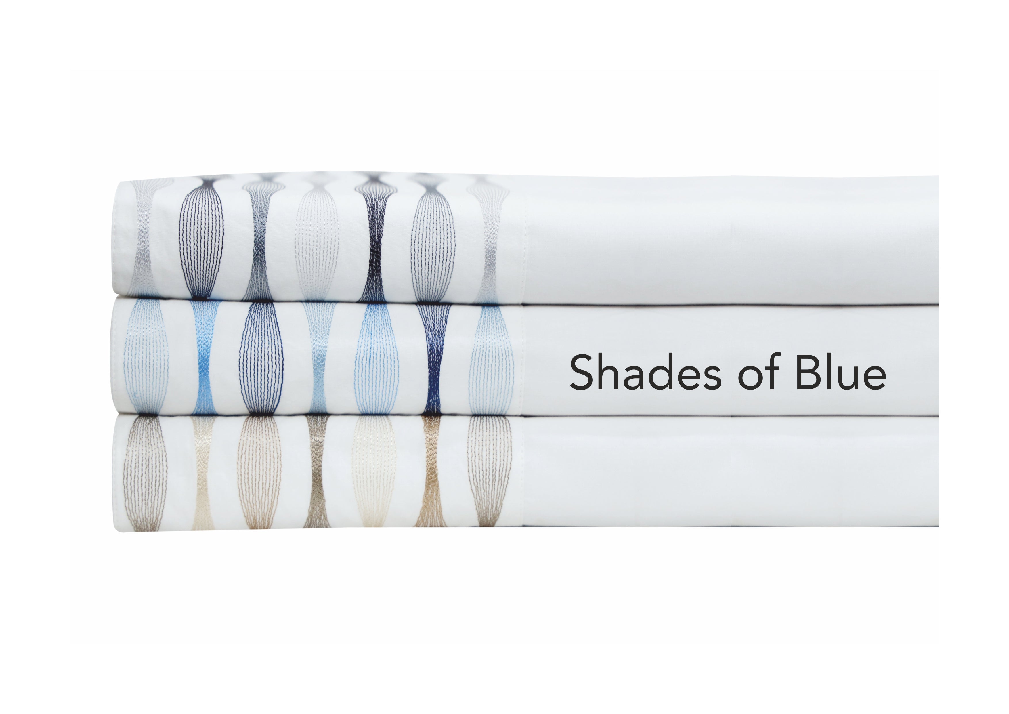 WREN TWIN SHEET SET SHADES OF BLUE