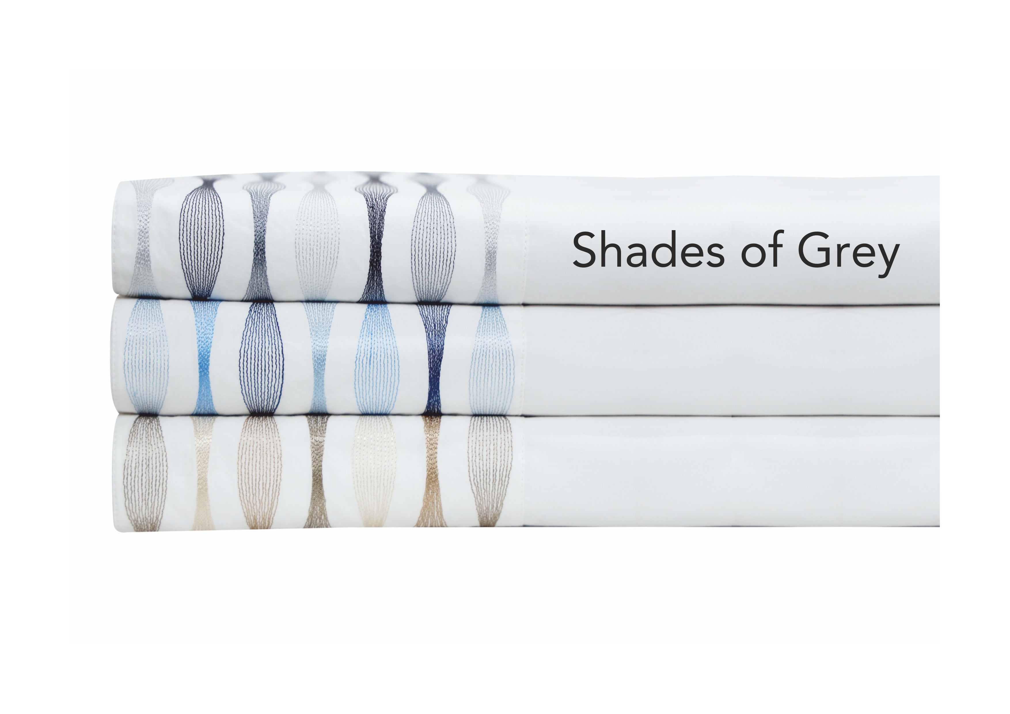 WREN TWIN SHEET SET SHADES OF GREY