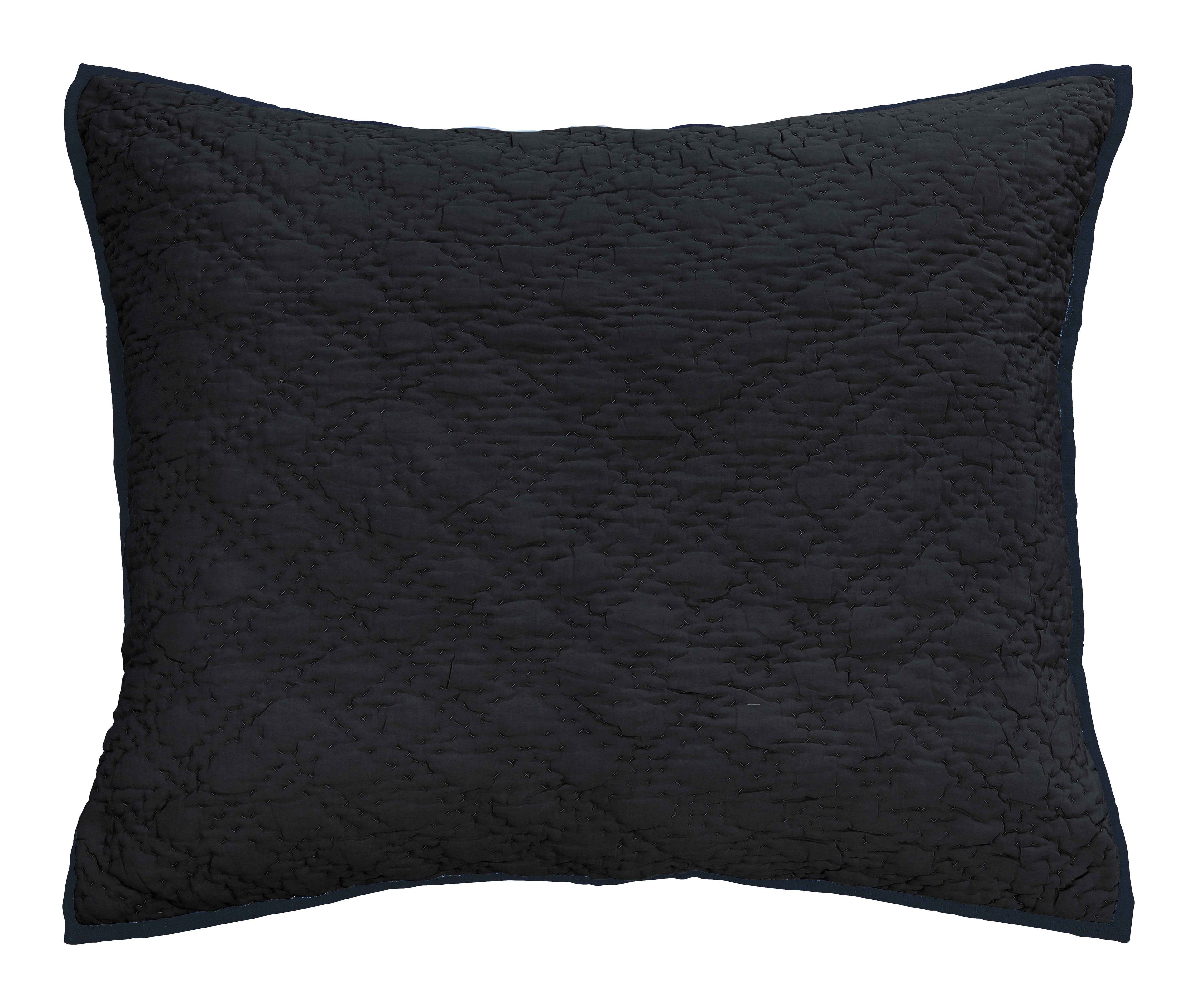 ZOE DUTCH EURO SHAM BLACK