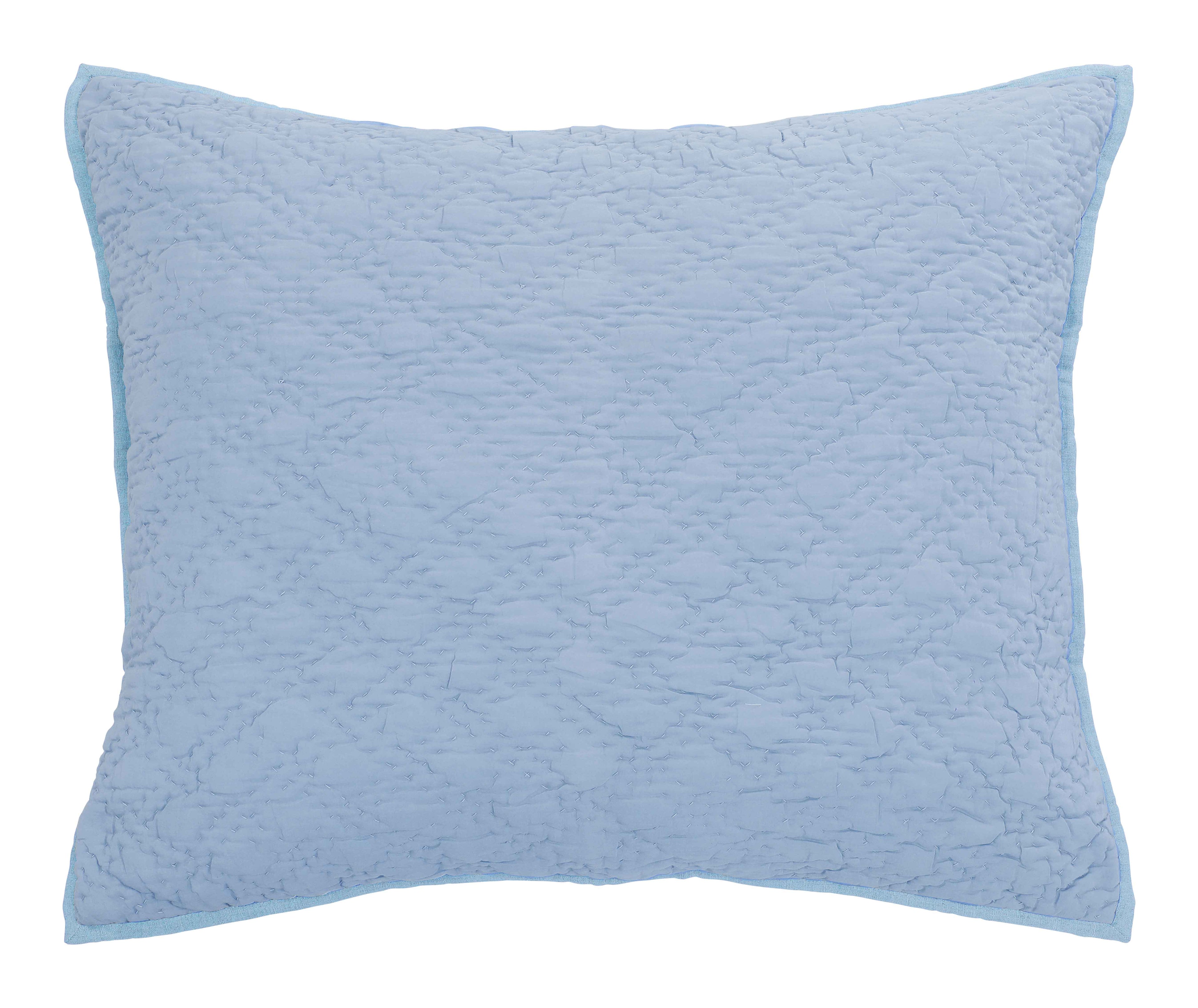 ZOE DUTCH EURO SHAM OCEAN BLUE