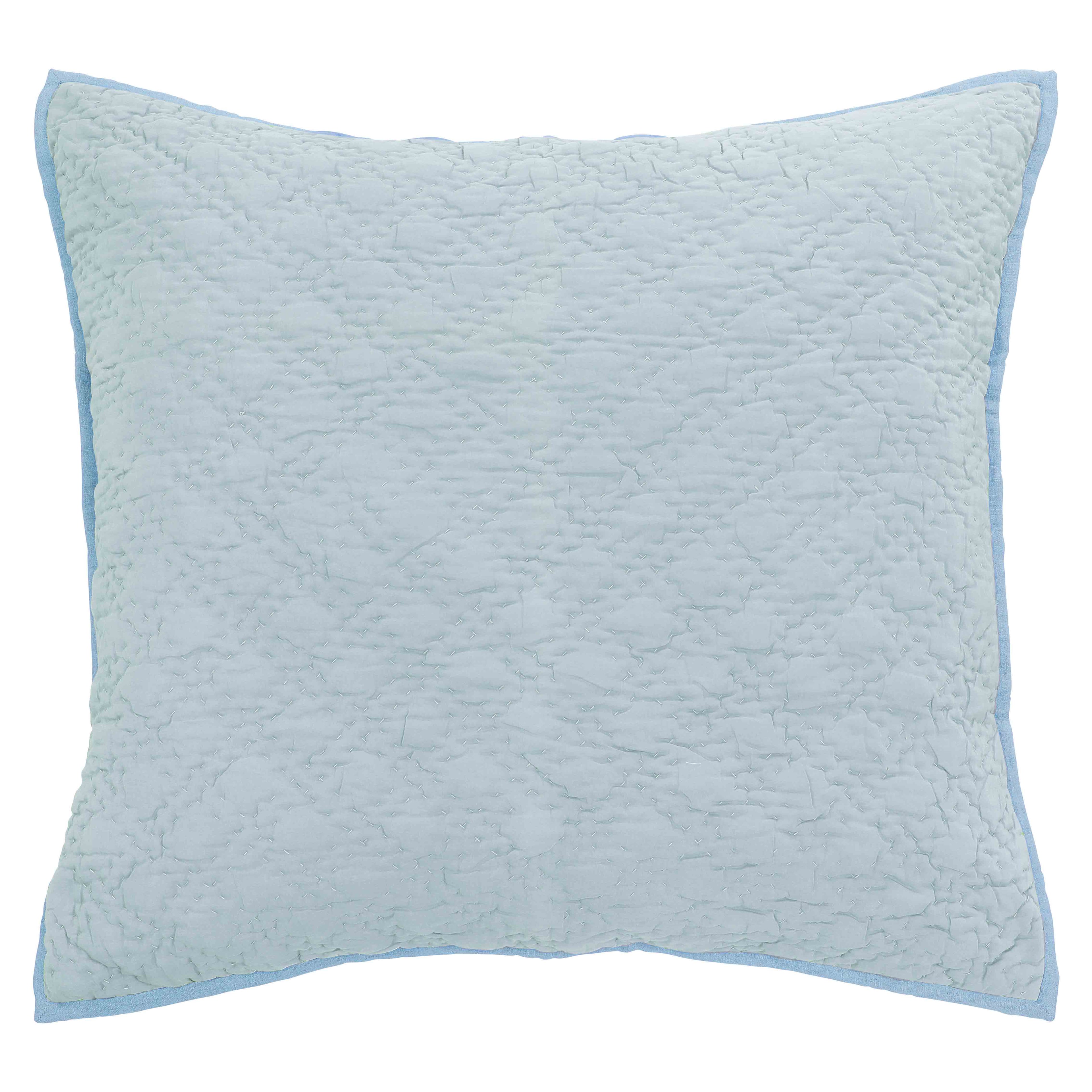 ZOE EURO SHAM SOFT BLUE