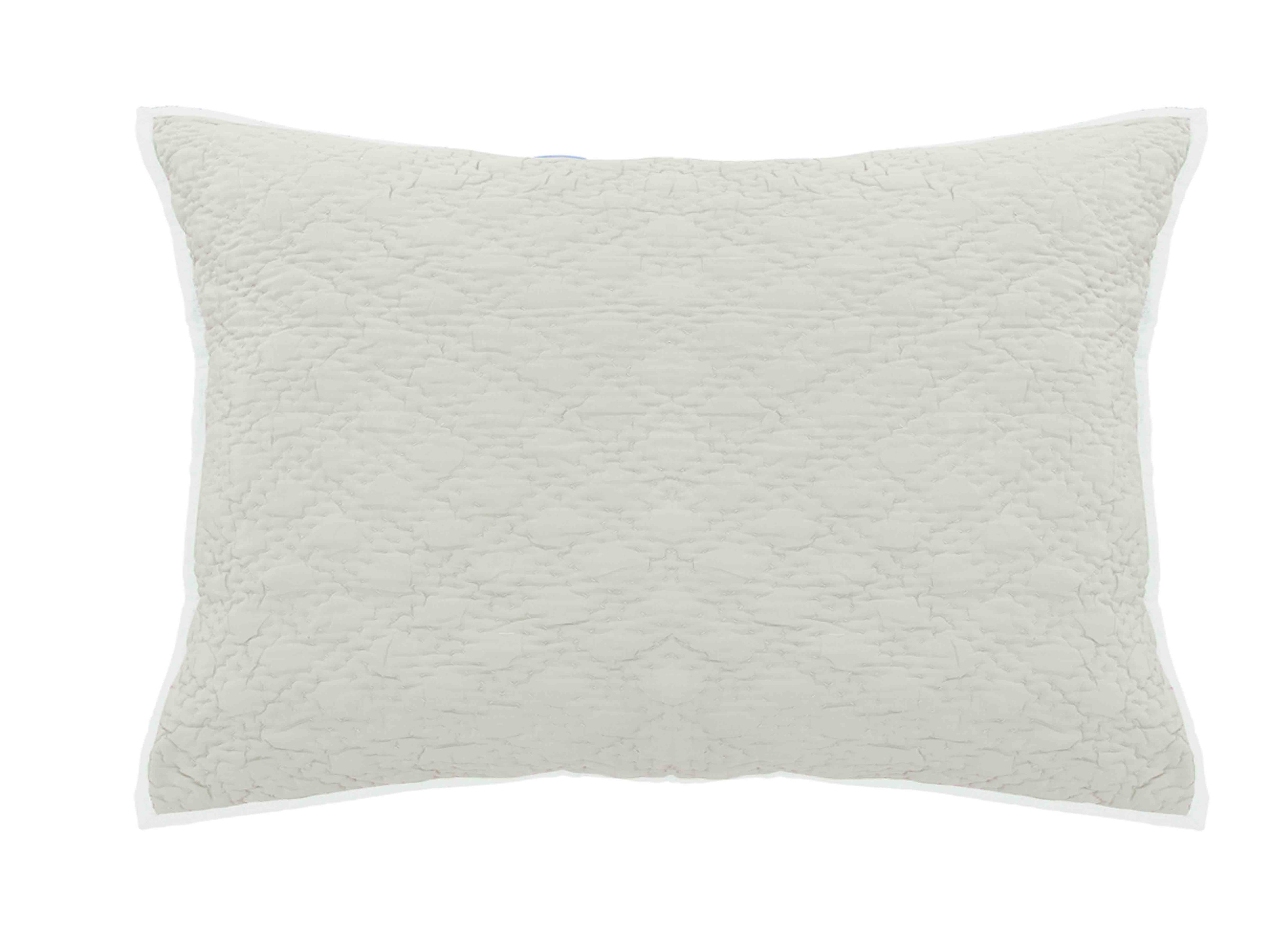 ZOE KING SHAM SOFT SILVER