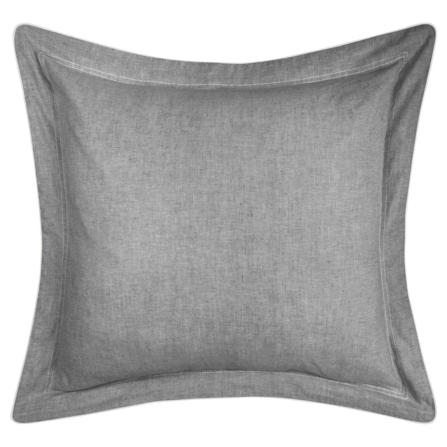 ARIANNA EURO SHAM CHARCOAL W/ BLACK CORD
