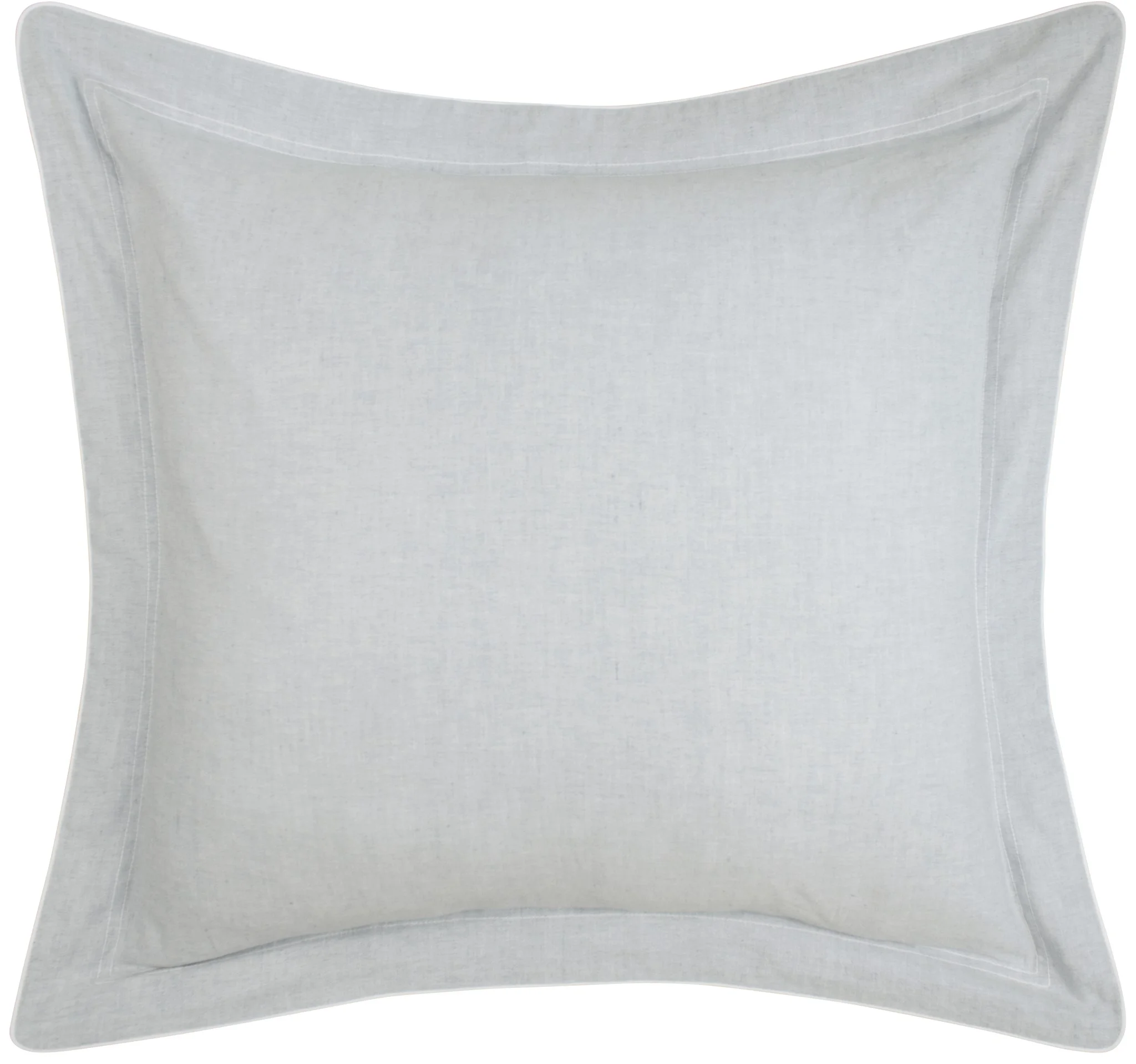 ARIANNA EURO SHAM SILVER W/ WHITE CORD