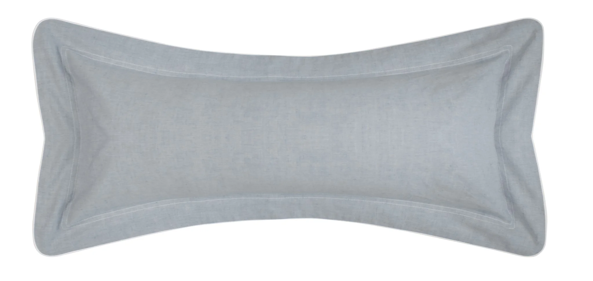 ARIANNA LUMBAR SHAM BLUE W/ WHITE CORD