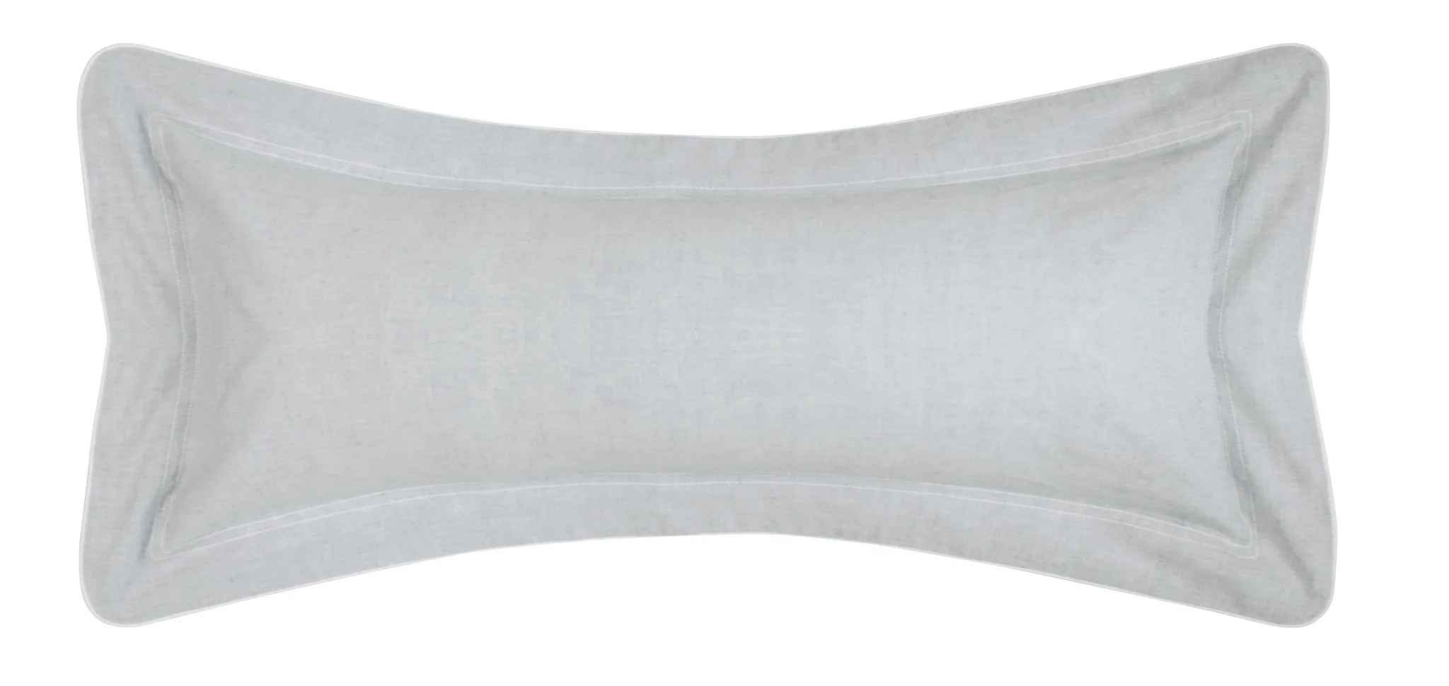 ARIANNA LUMBAR SHAM SILVER W/ WHITE CORD