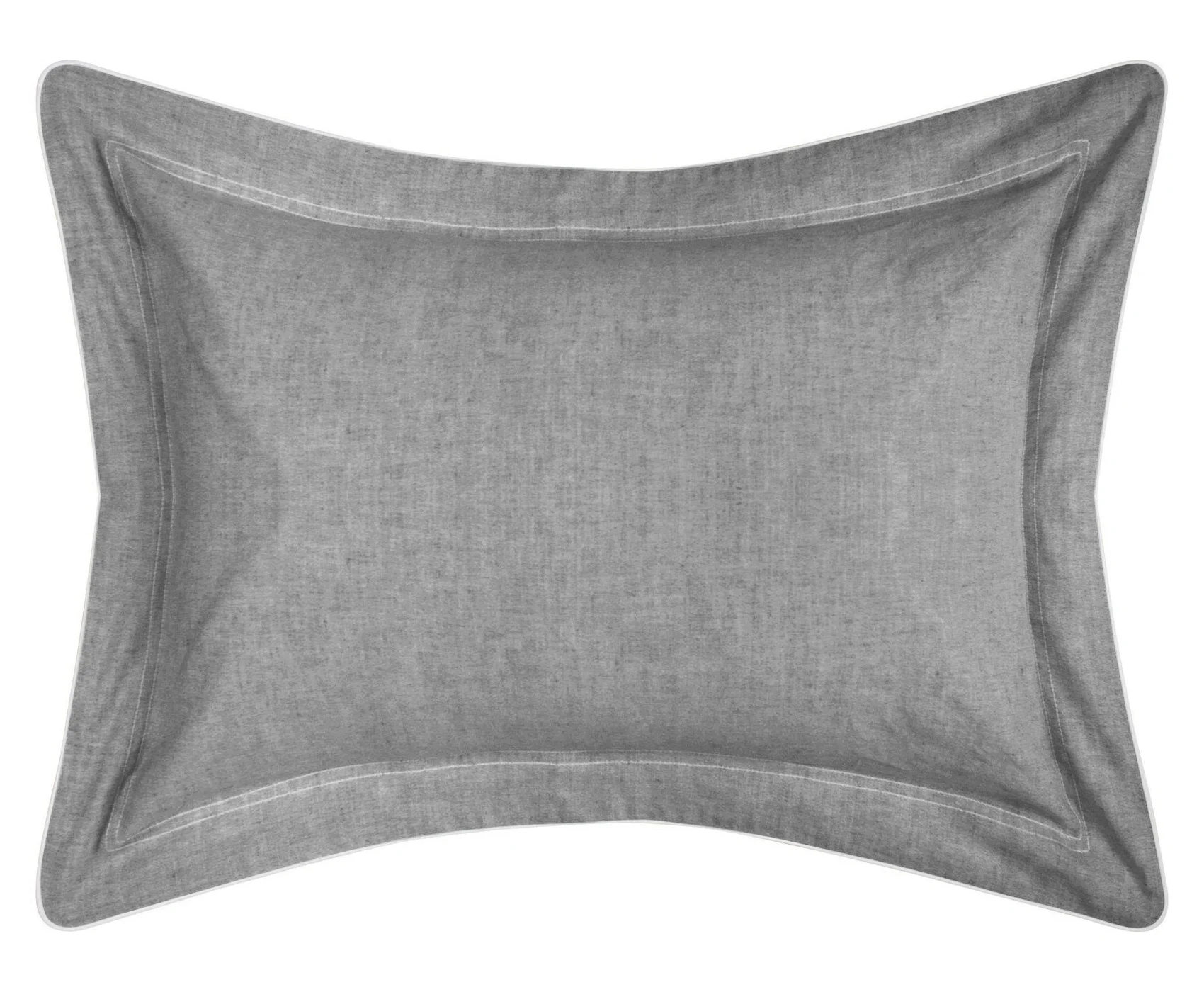 ARIANNA STANDARD SHAM CHARCOAL W/ BLACK CORD