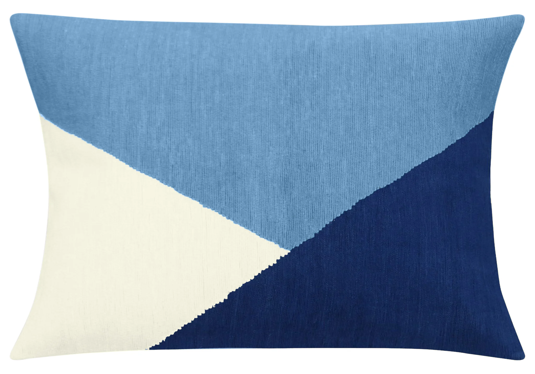 ANDREW 16X22 PILLOW SHADES OF BLUE