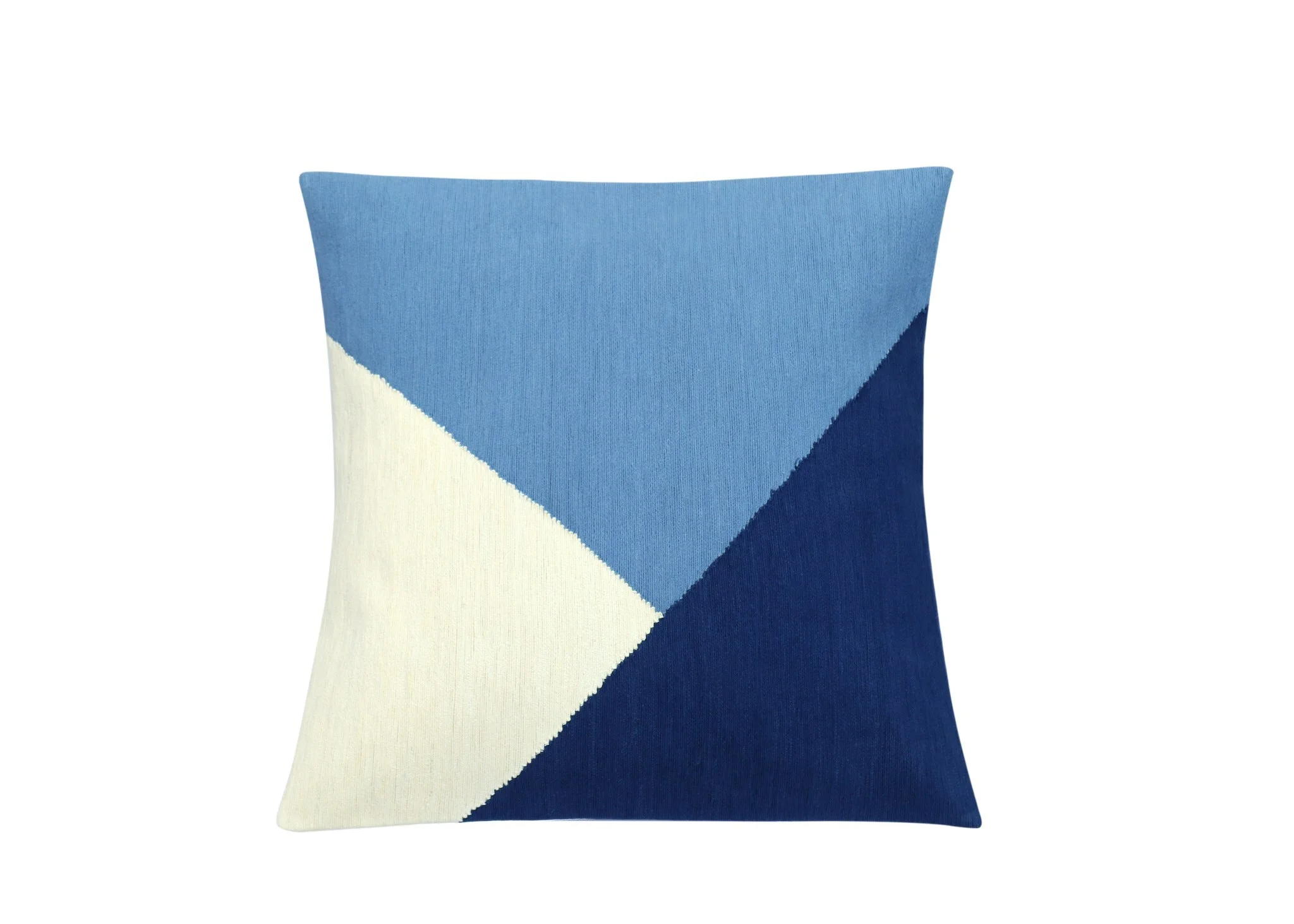 ANDREW 22X22 PILLOW SHADES OF BLUE