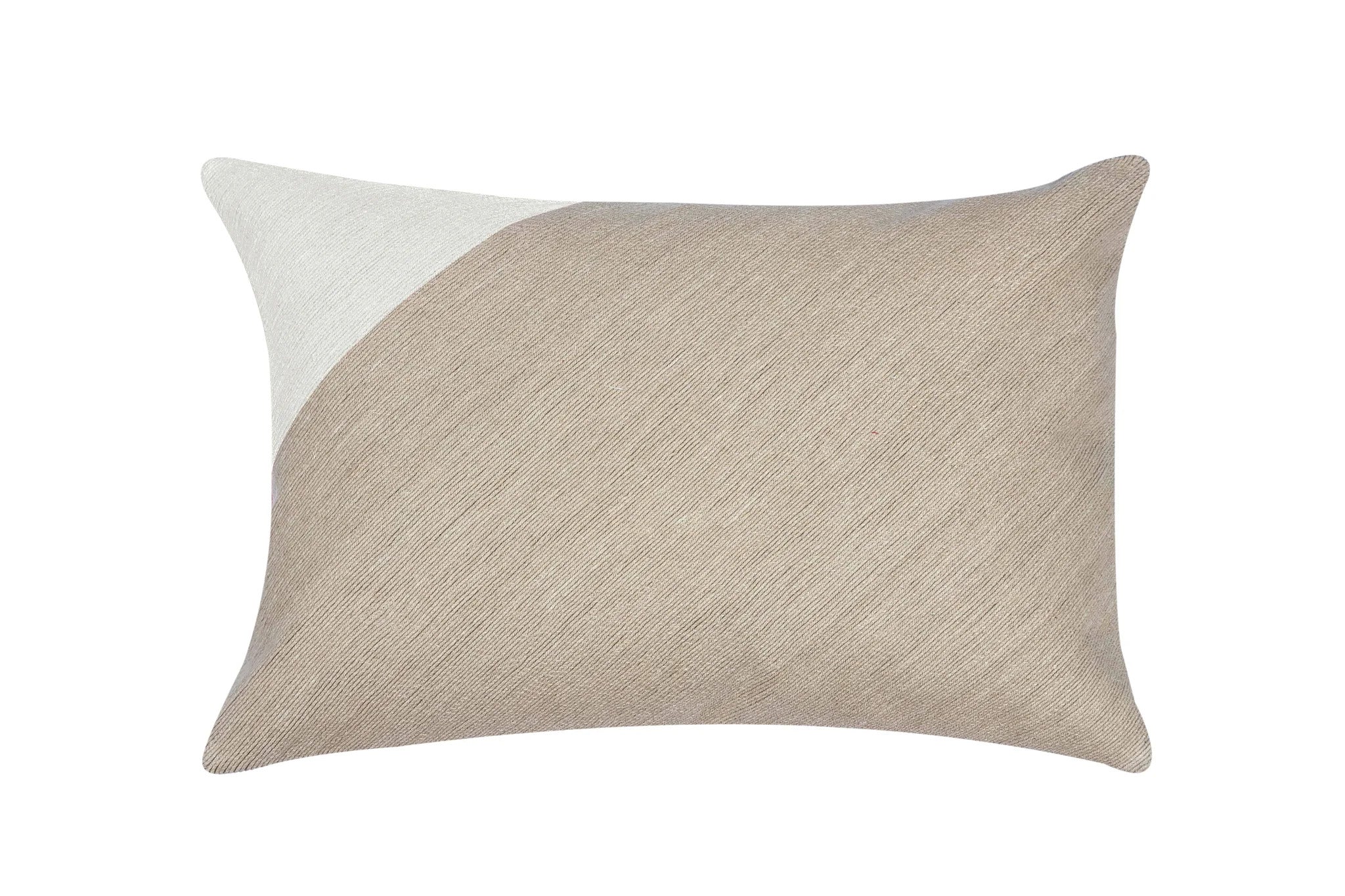 ATLAS 16X22 PILLOW NATURAL W/ CREAM