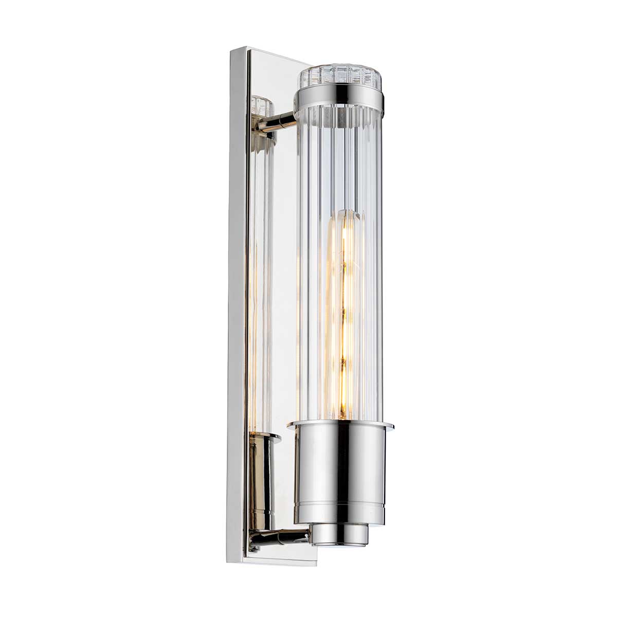 Wellington 1 Light Vanity in Polished Chrome
