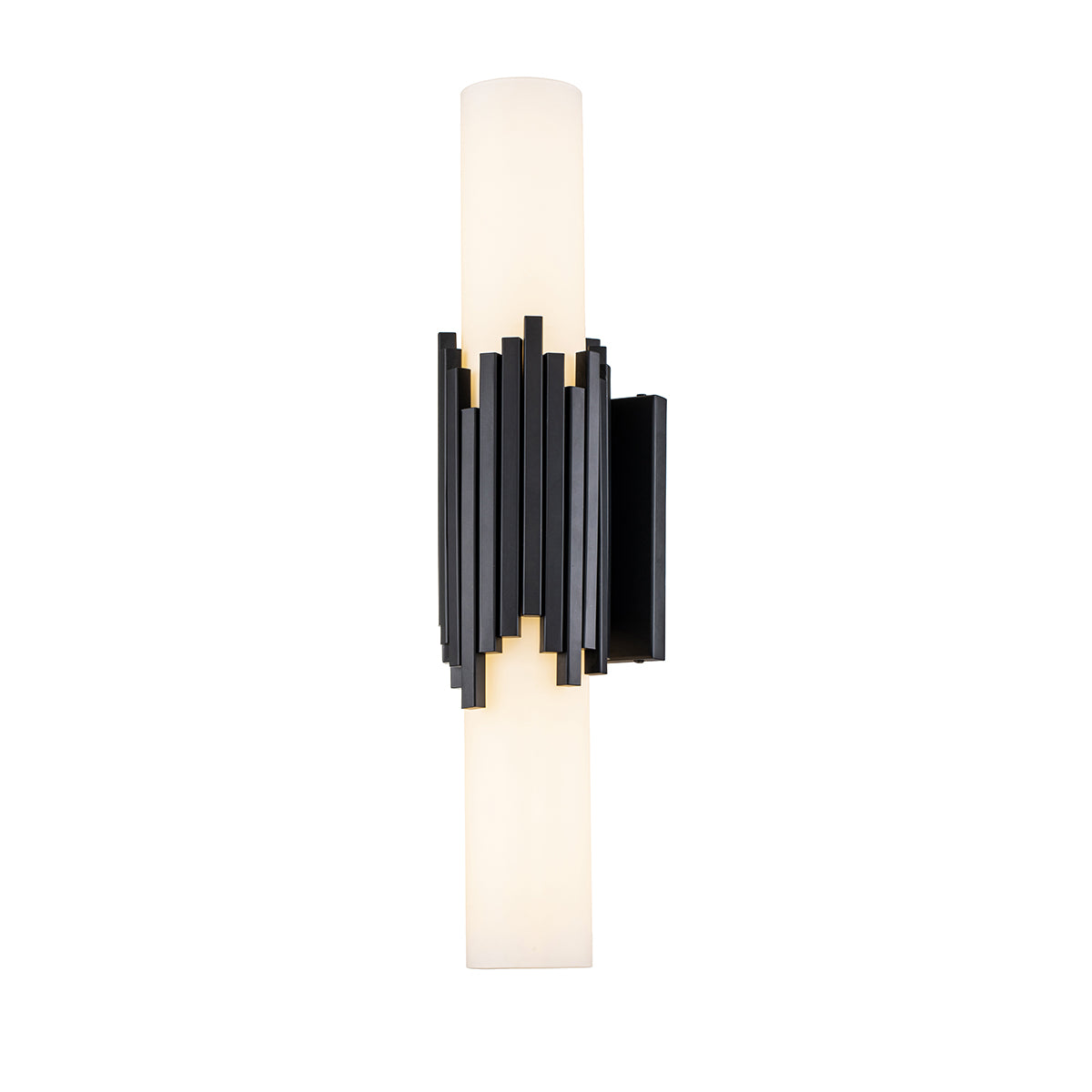 Marvel 2 Light Vanity in Matte Black
