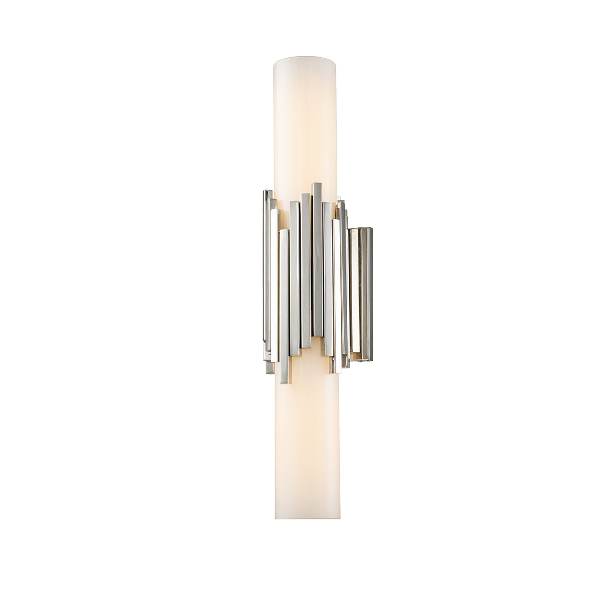 Marvel 1 Light Vanity in Polished Nickel