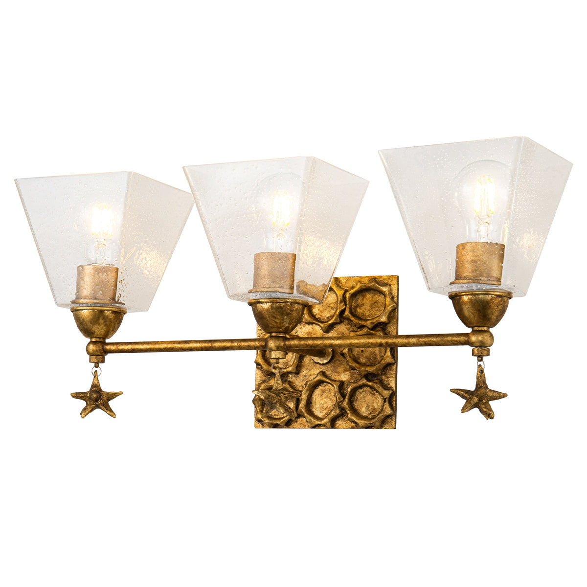 Star 3 Light Vanity In Gold