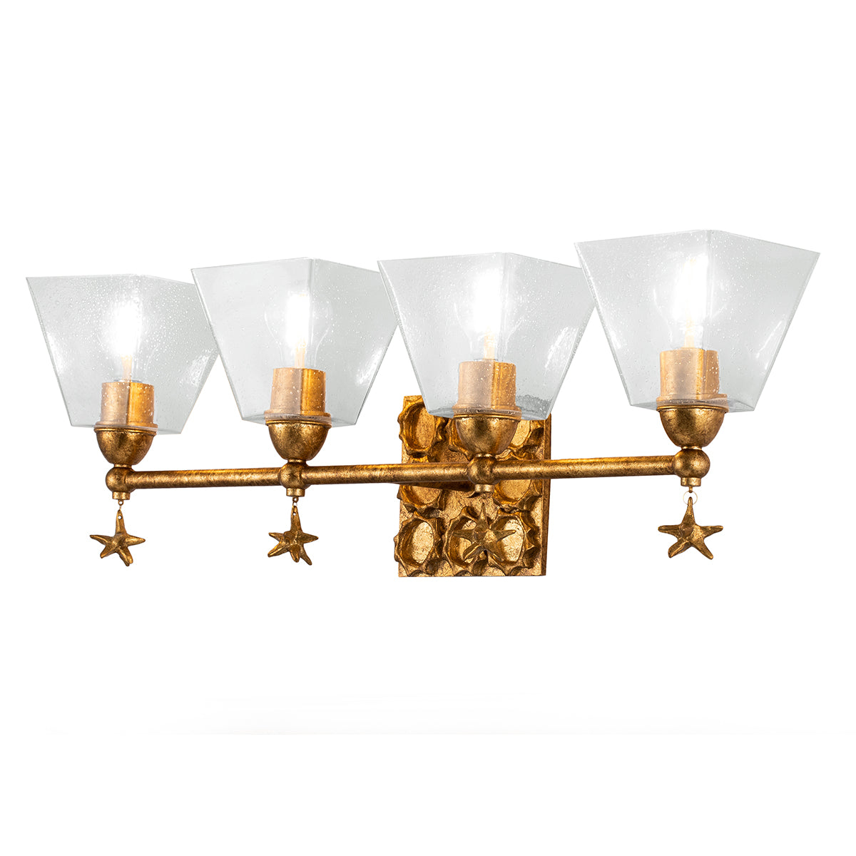 Star 4 Light Vanity in Gold