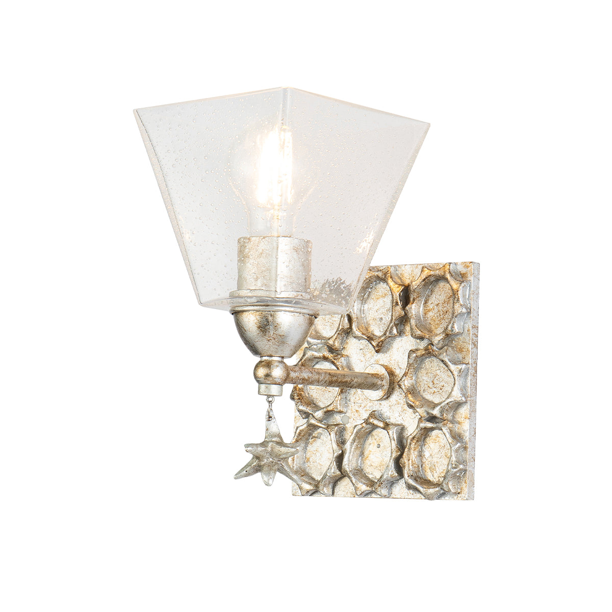 Star 1-Light Vanity In Silver