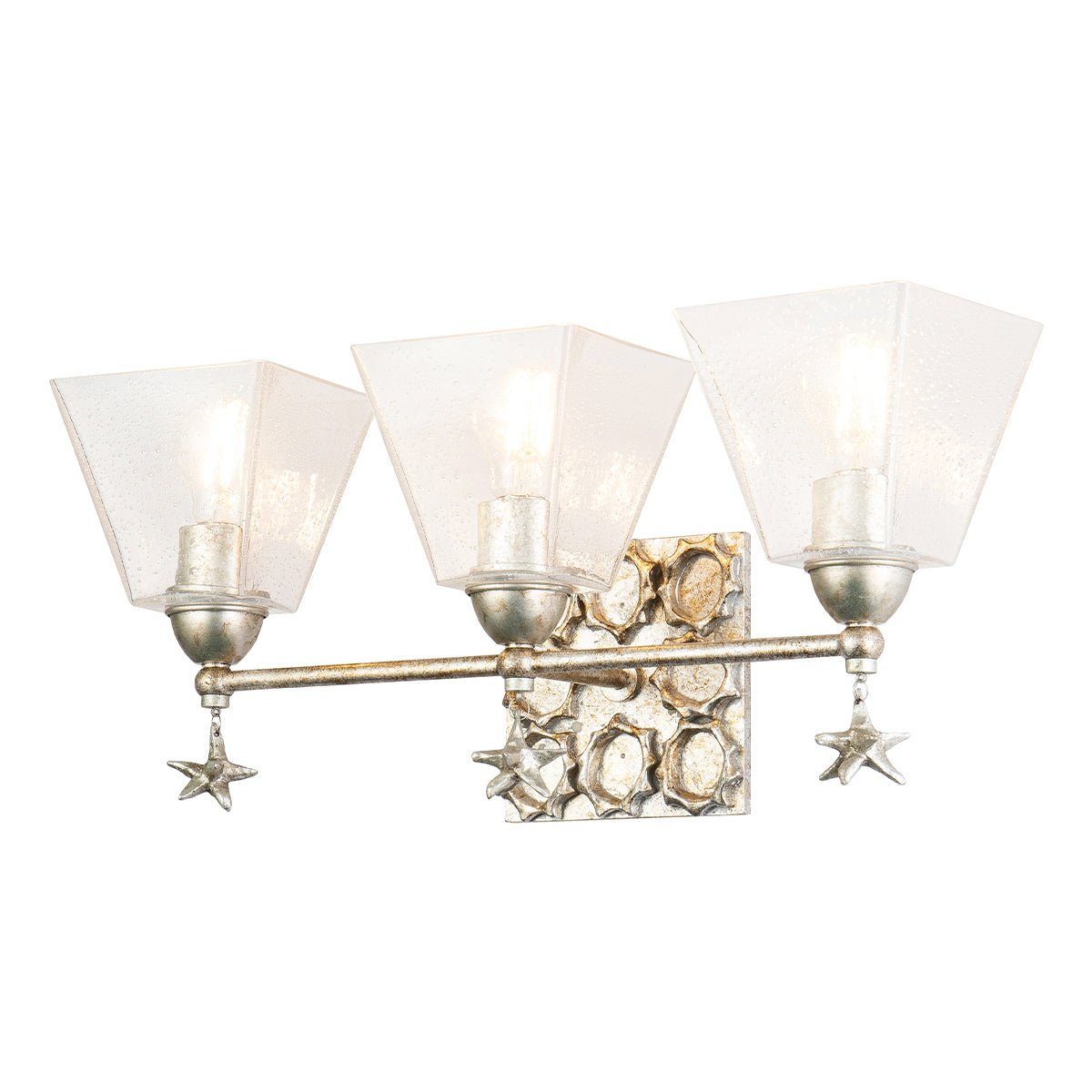 Star 3 Light Vanity In Silver