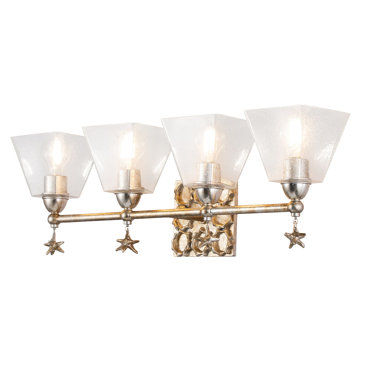 Star 4 Light Vanity in Silver