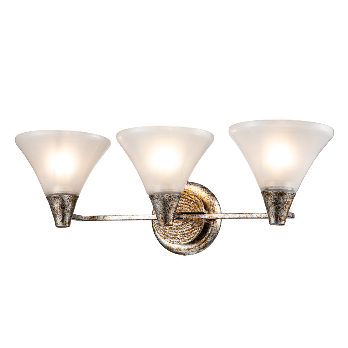 Lemoine 3 Light Vanity in Silver