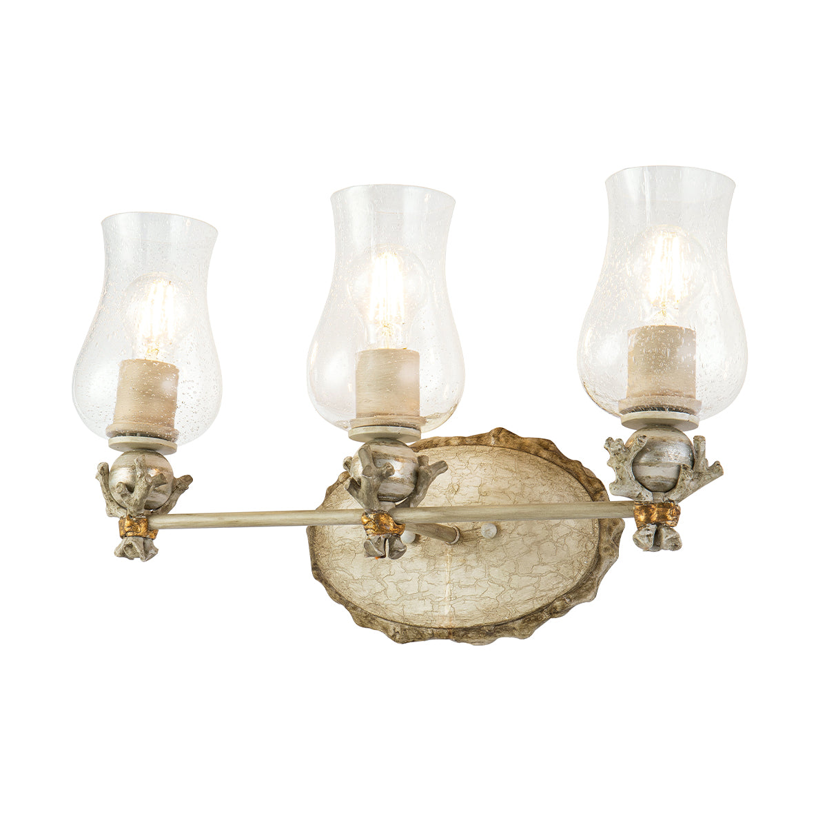 Trellis 3 Light Vanity In Bone