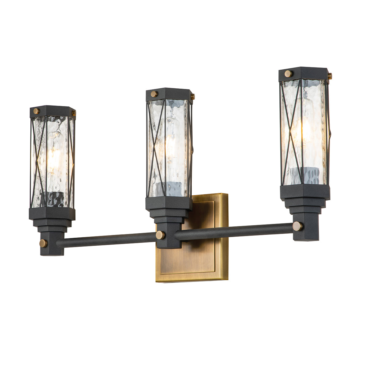 Abbey 3 Light Mid Century Modern Vanity