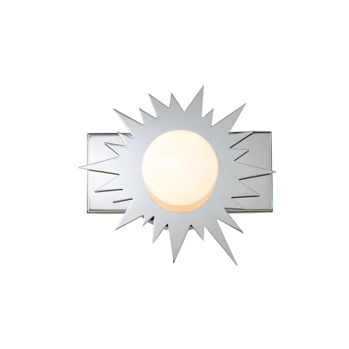 Soleil 1 Vanity Silver Star in Polished Chrome