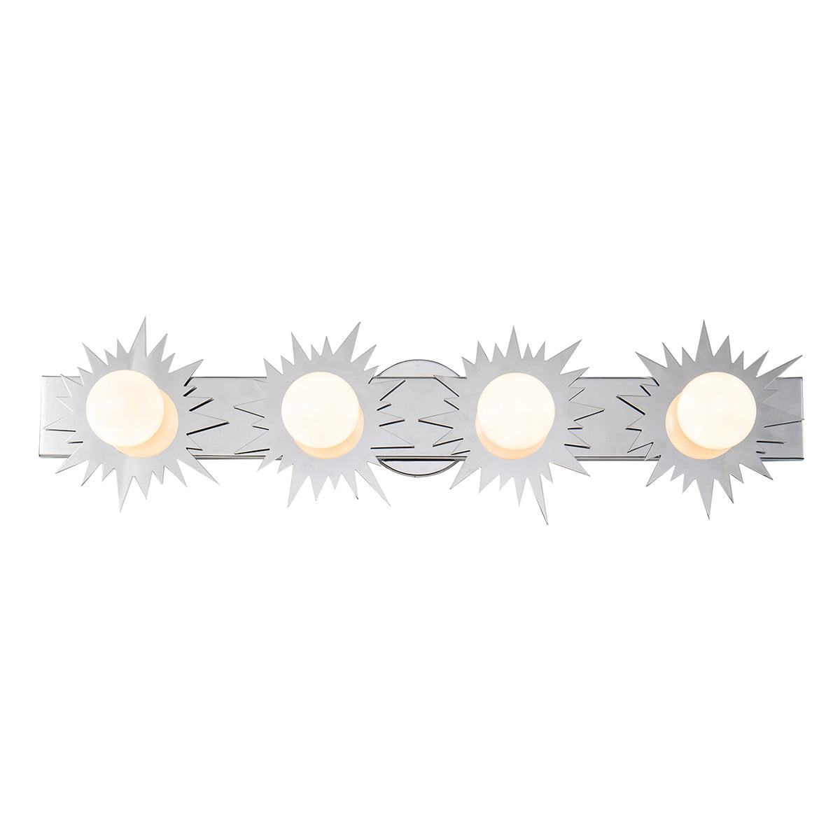 Soleil 4 Vanity Silver Star in Polished Chrome