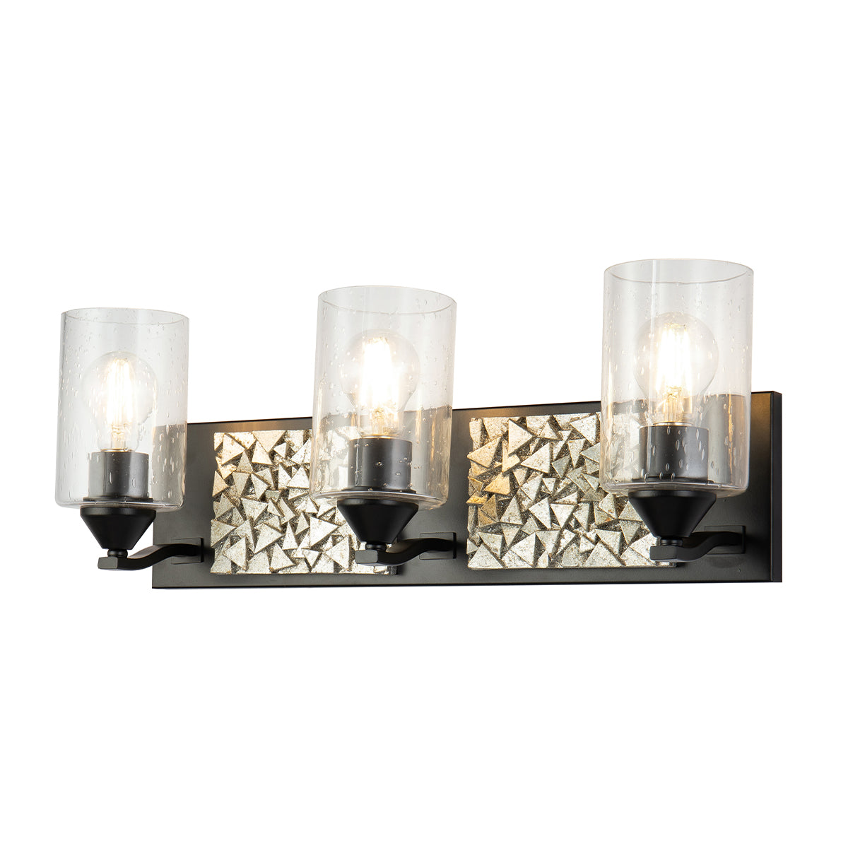 Bocage 3 Vanity in Matte Black And Silver