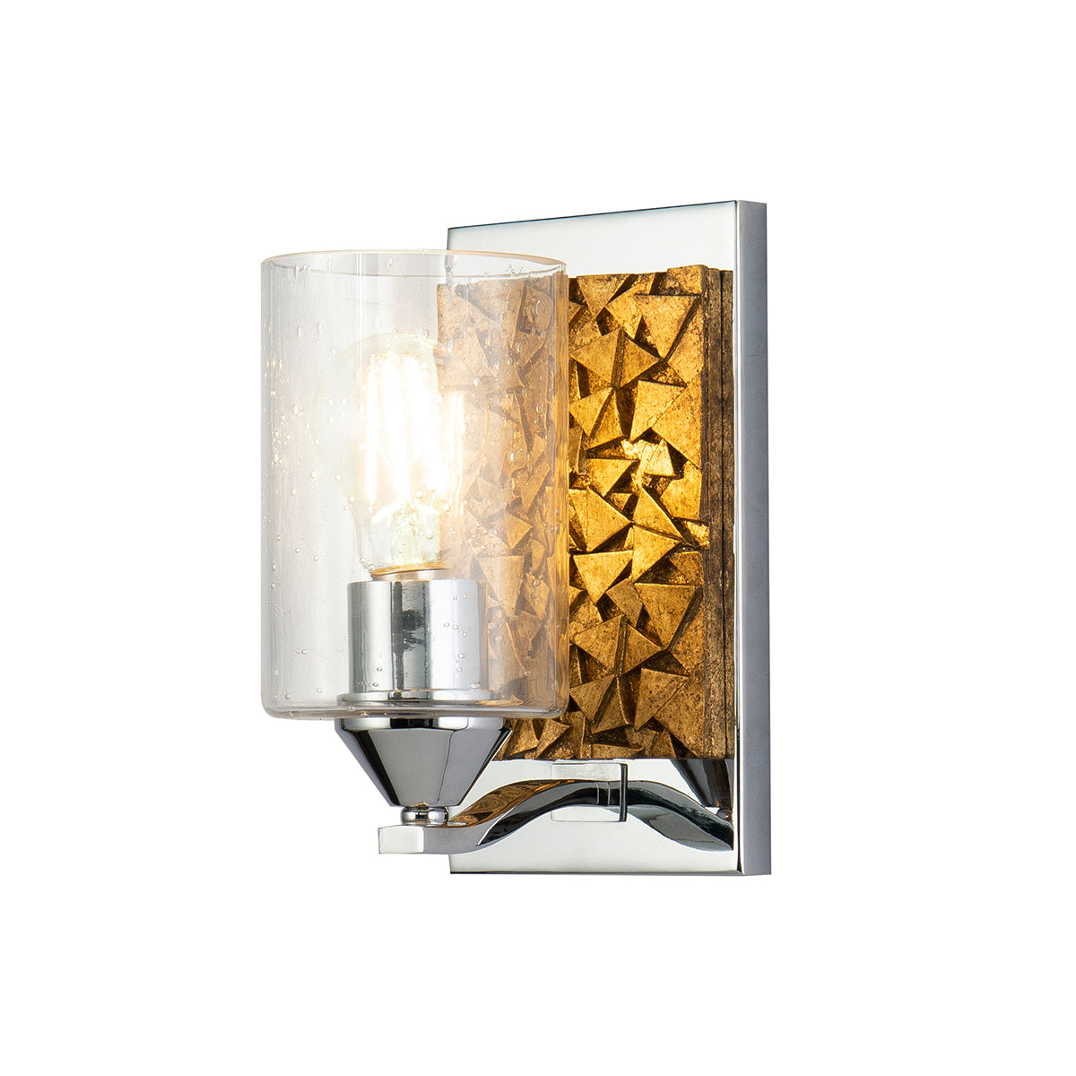 Bocage 1 Vanity in Polished Chrome And Gold