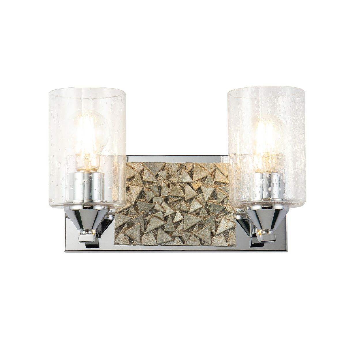 Bocage 2 Vanity in Polished Chrome And Silver