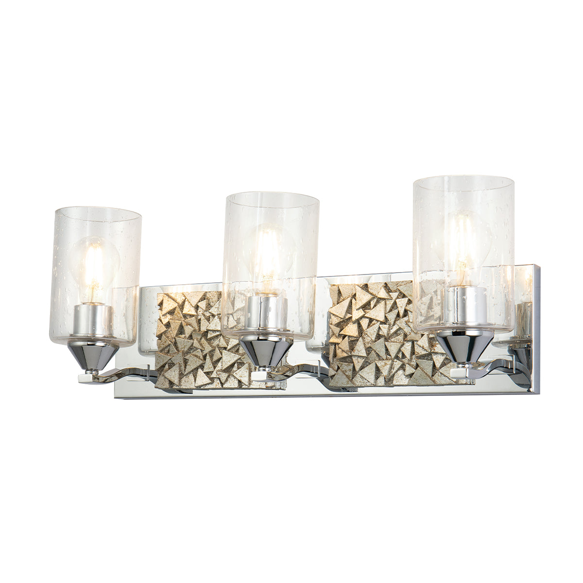 Bocage 3 Vanity in Polished Chrome And Silver