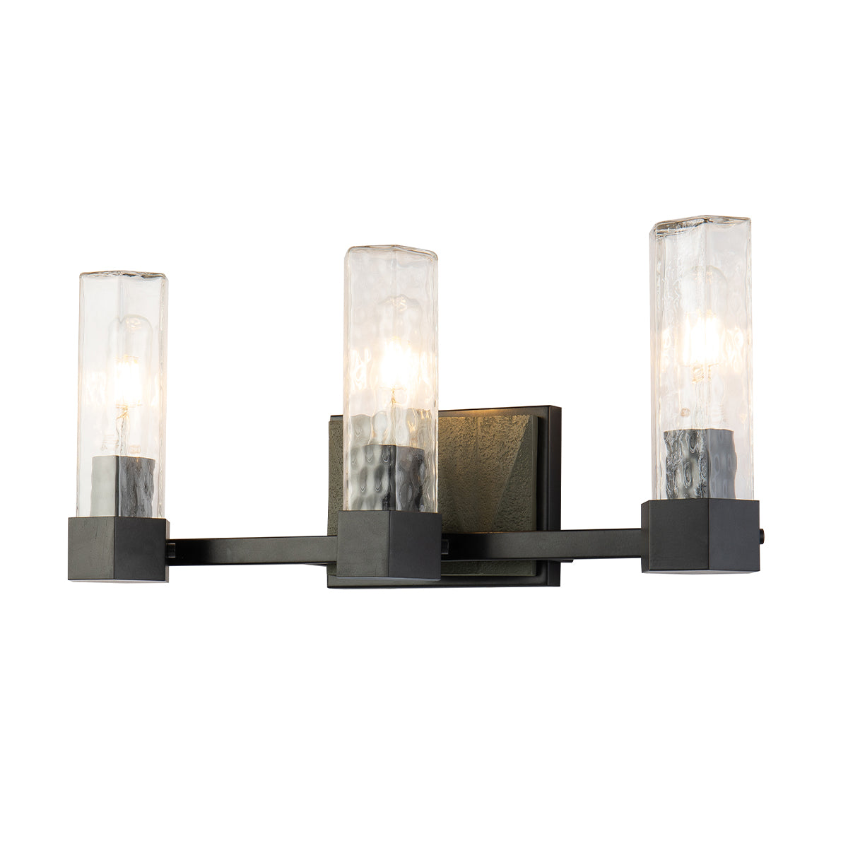Novarre 3 Light Vanity in Grey And Black