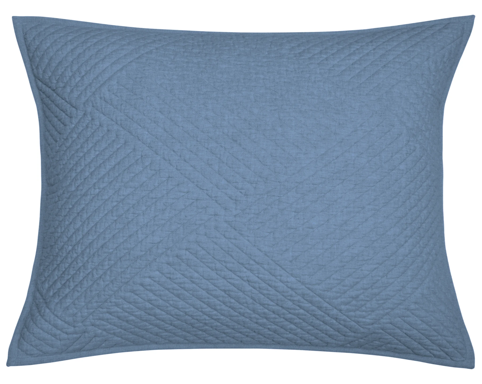 CHARLOTTE DUTCH EURO SHAM OCEAN BLUE
