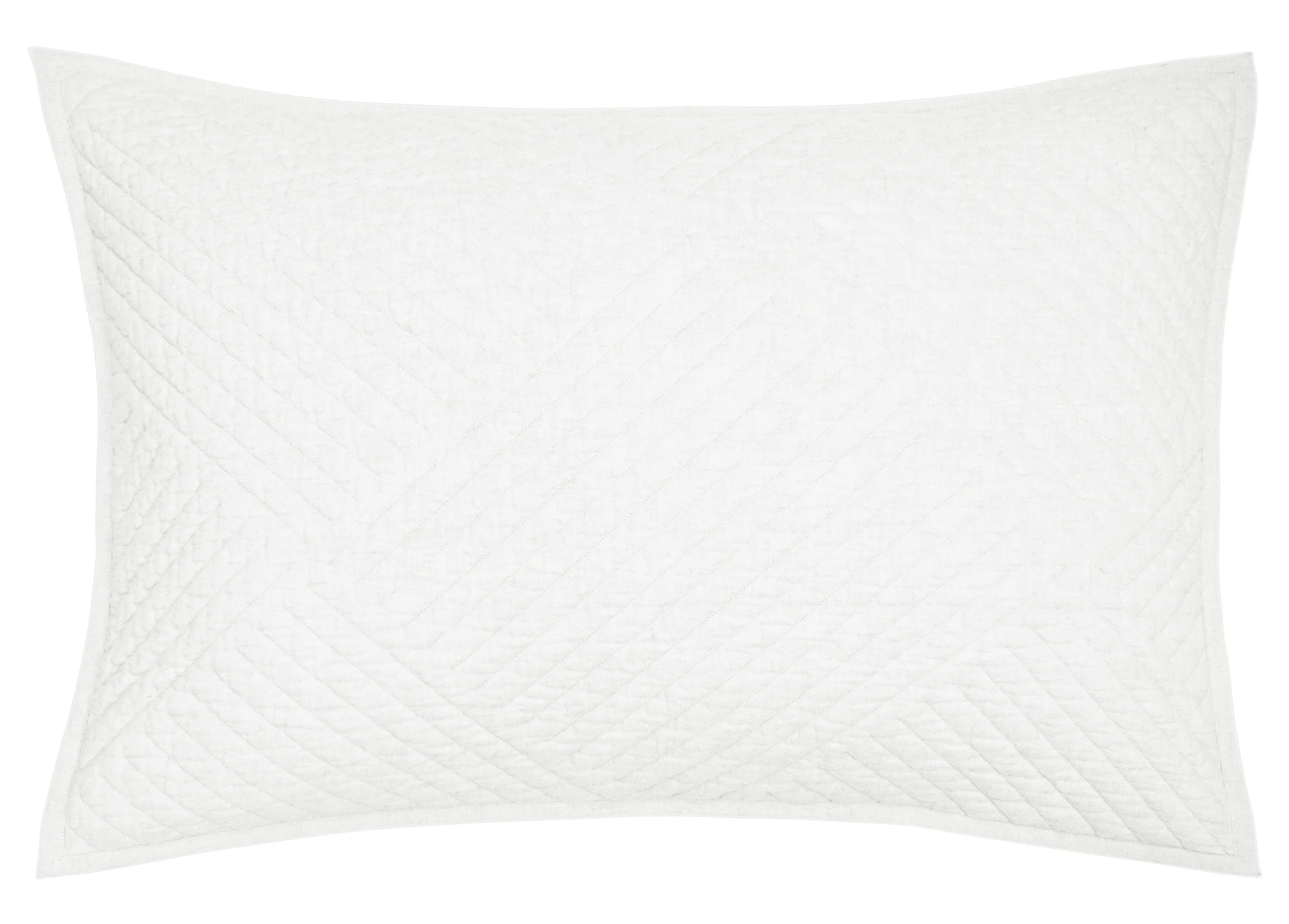 CHARLOTTE KING SHAM WHITE