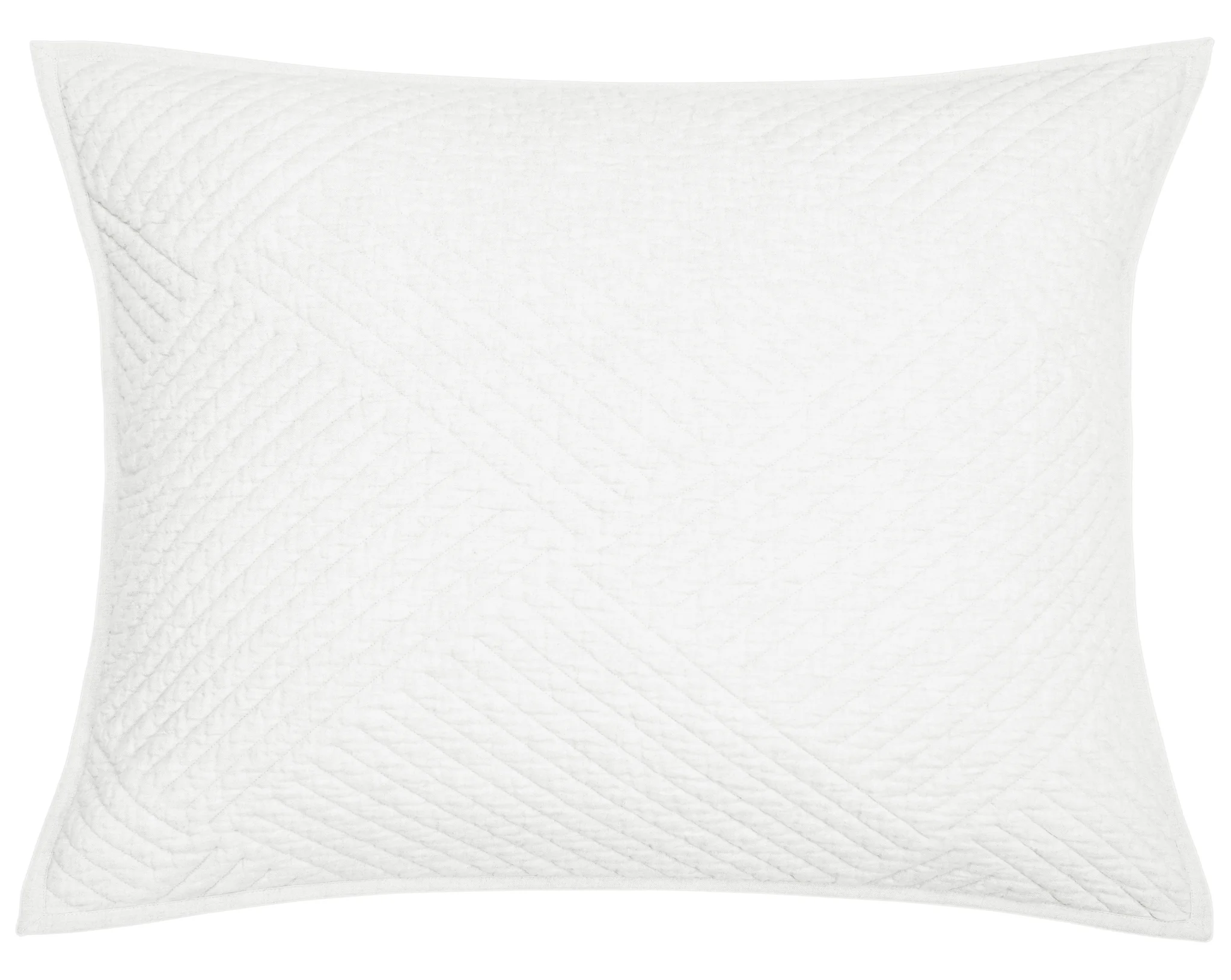 CHARLOTTE STANDARD SHAM WHITE