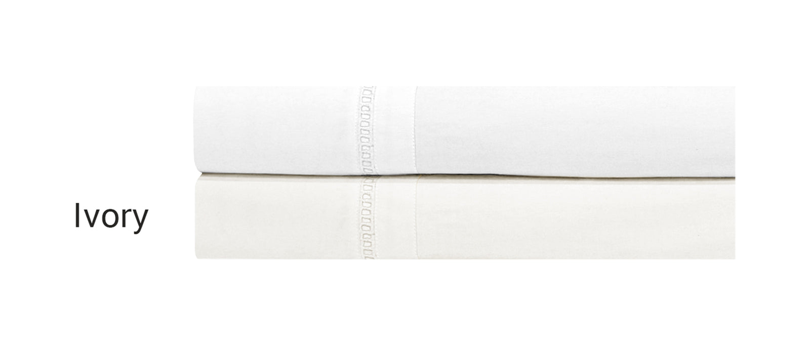 DOVE CAL KING SHEET SET IVORY