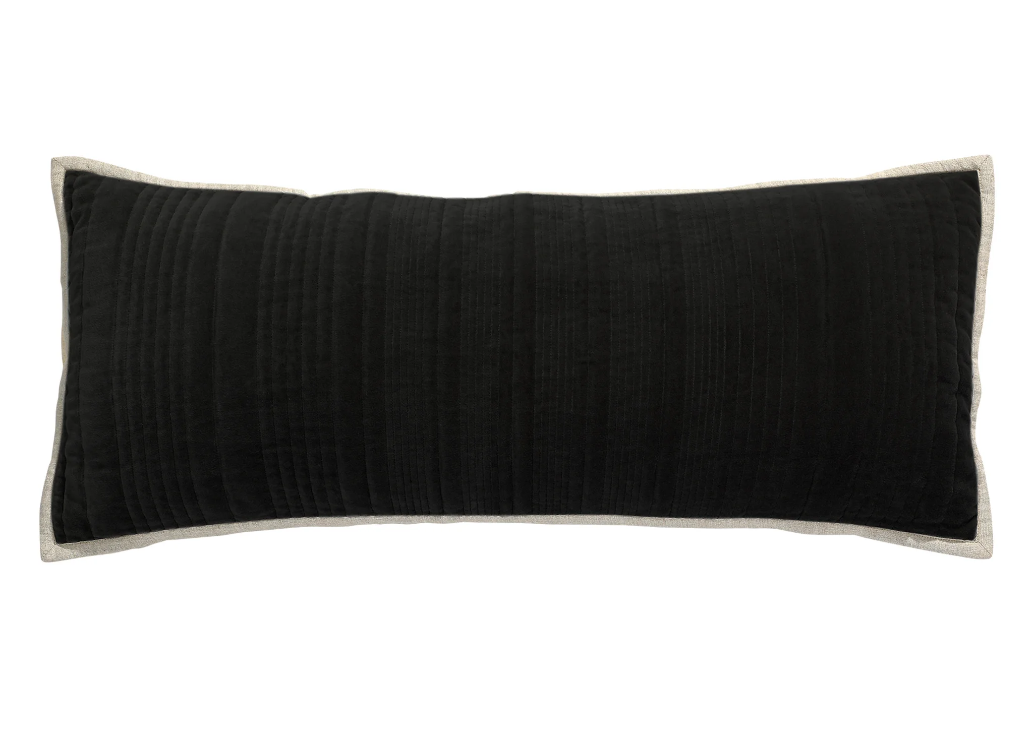 ELIJAH LUMBAR SHAM BLACK