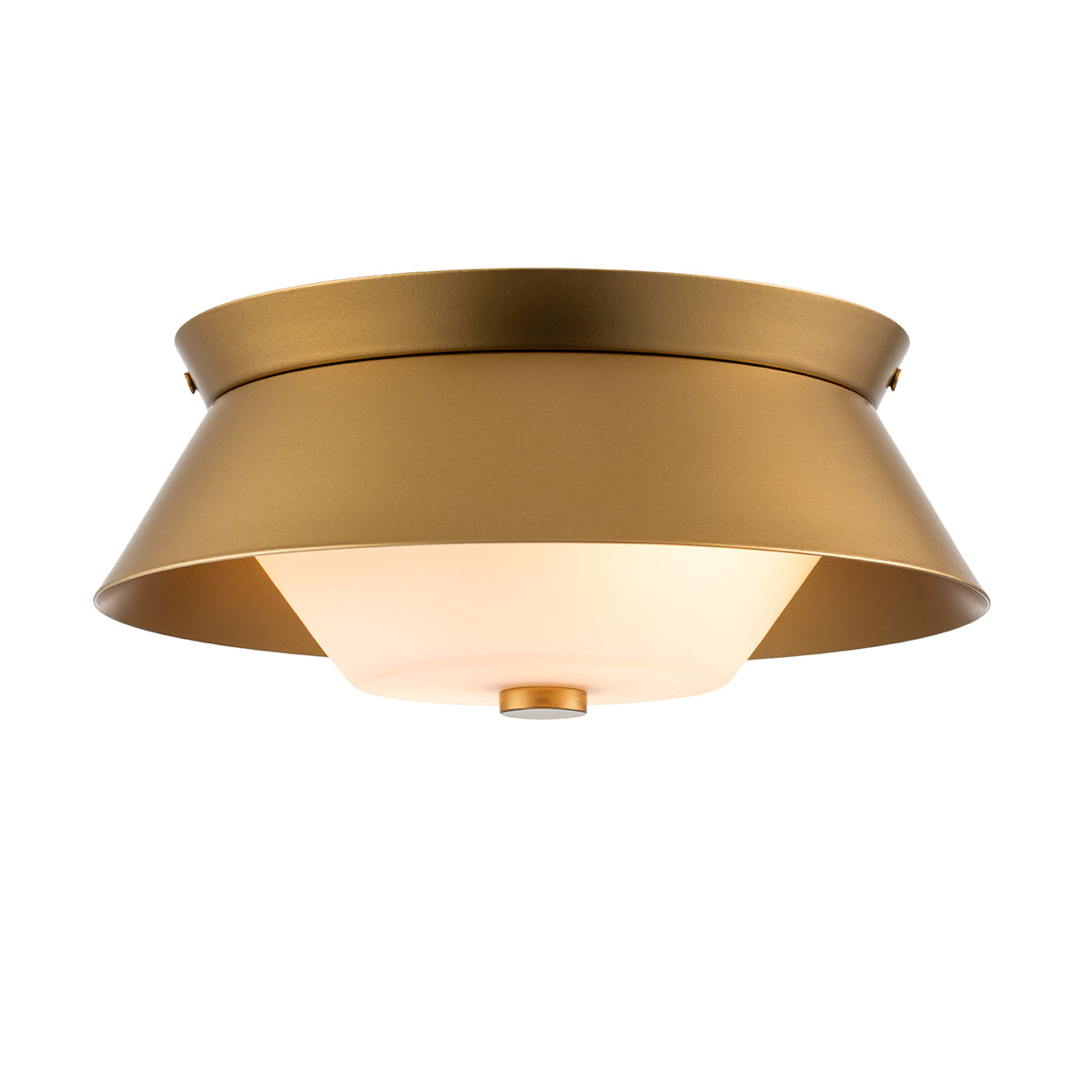 BOWTIE FLUSH MOUNT GOLD