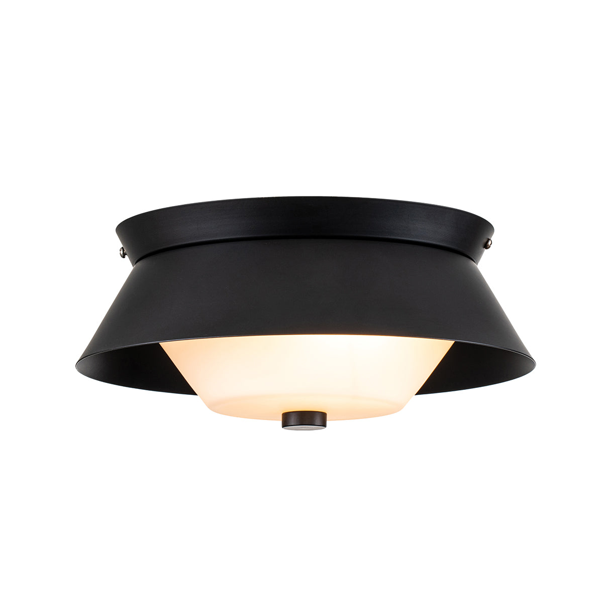 BOWTIE FLUSH MOUNT BLK