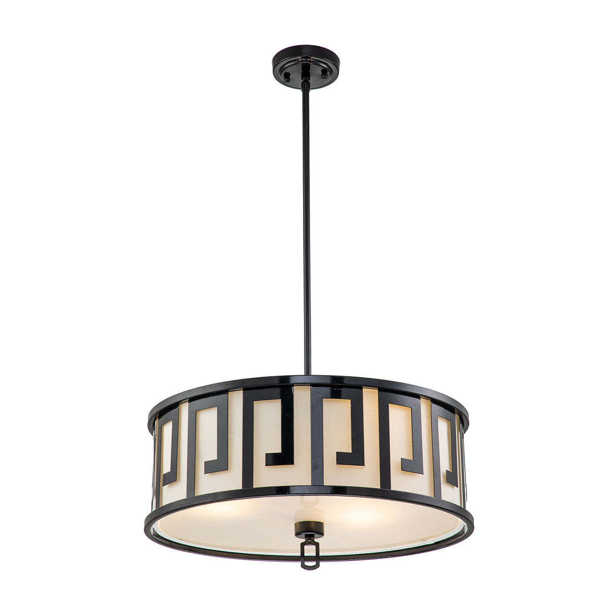 LEMURIA 3 LG PENDANT BLK