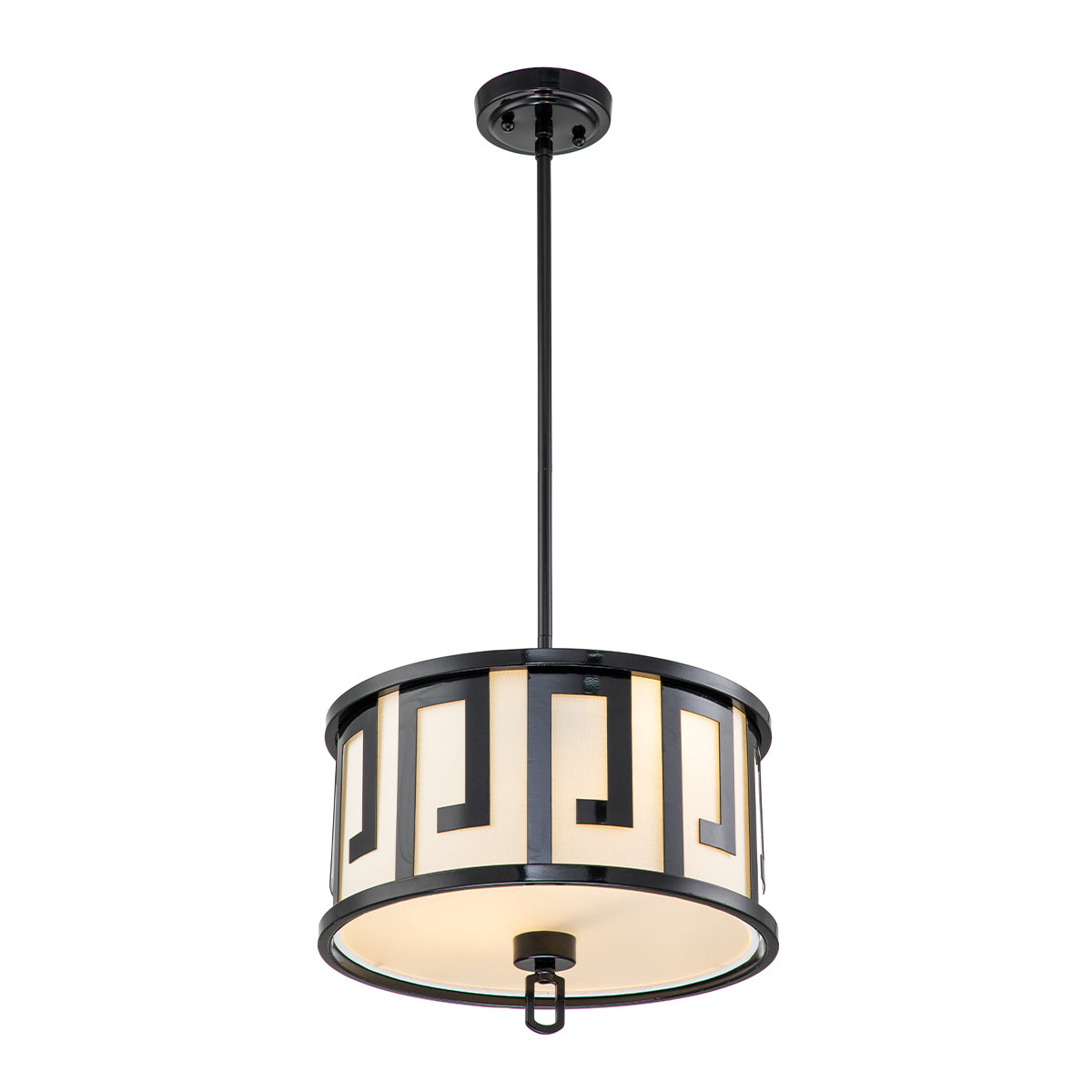 LEMURIA 2 M PEND BLK GOLD