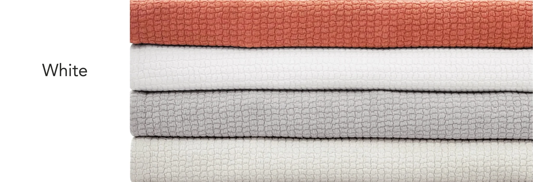 HALE TWIN COVERLET WHITE